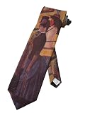 Men’s Art Necktie – Georges Seurat 'A Sunday Afternoon on the Island of La Grande Jatte' Painting Tie – Pointillism Fine Art Print Neck Tie