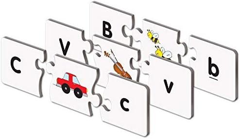 The Learning Journey: Match It! - Upper & Lower Case Letters, Alphabet Puzzles For Kids Ages 3-5, ABC Puzzle Letter Game, Alphabet Learning Award Winning Educational Toys