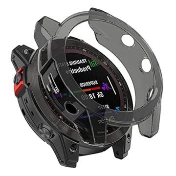 AWADUO Capa protetora compatível com Garmin Epix Gen 2, capa protetora de TPU para smartwatch para Garmin Epix Gen2