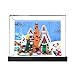 Acrylic Display Case for Lego Creator Expert Gingerbread House 10267, Dustproof Display Box Compatible Lego, Model Showcase Gift (Background C)