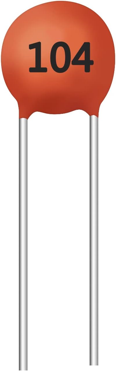 100pcs 100nf Ceramic Disc Capacitor,0.1uf DIP Electronic Components,104,Ceramic Chip Capacitor (100nf 0.1uf)