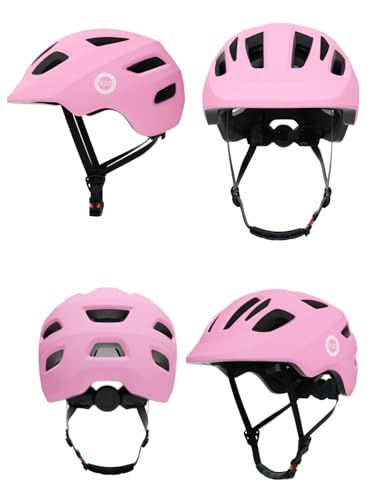 XJD Toddler Helmet Kids Bike Helmet for Infant/Baby Multi-Sport Adjustable Skateboard for Kids Boys Girls Lightweight for Age 1 and Older (Pink, X-Small: 18.11"-20.08" / 46-51 cm)