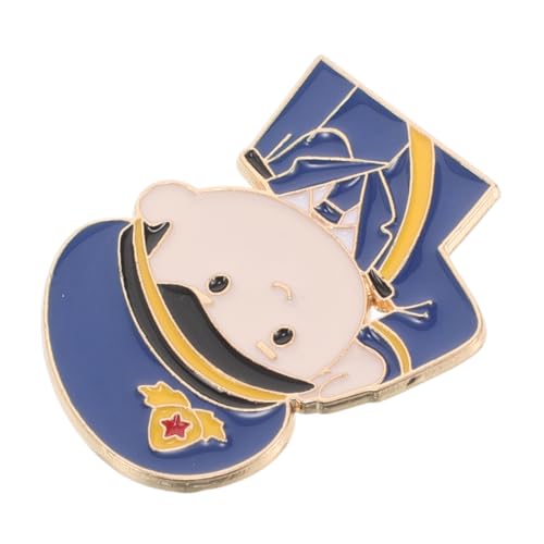 Brooch costume femme élégante broche médaille en relief pour veste et manteau