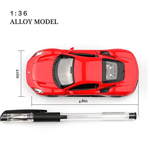 Modelo a escala 1:36 Maserati MC20 de juguete miniatura 4
