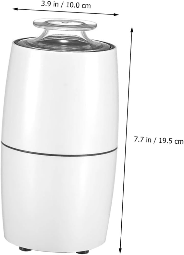 Cabilock Burr Coffee Bean Grinder Electric Spice Burr Mill Portable Grain Mill and Safe