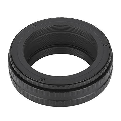 Adaptador helicoide M42 macro de enfoque ajustable para lentes y objetivos de rosca 2