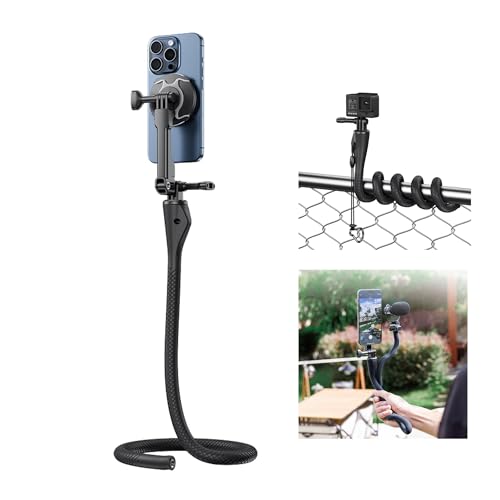 JJC }Olbg X}zX^h MagsafeΉ tLVuA[ Ȃ B_ X}zz_[ BeX^h iPhone 17 16 15 14 Android/Gopro HERO 13 12 DJI Osmo 360 Osmo Act