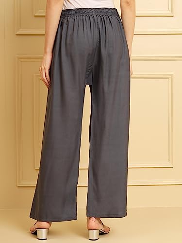 Image of Soft Colors Women Regular Fit Pocket Palazzo