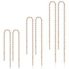 Bar - 18K Rose Gold Plated 2.4/3.5/4.7in