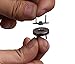 Mini Skater 24 Sets Magnetic Button Clasp Snaps - Purses, Bags, Clothes - No Tools Required - Choose Small or Large Magnetic Button Size:18mm(6/8