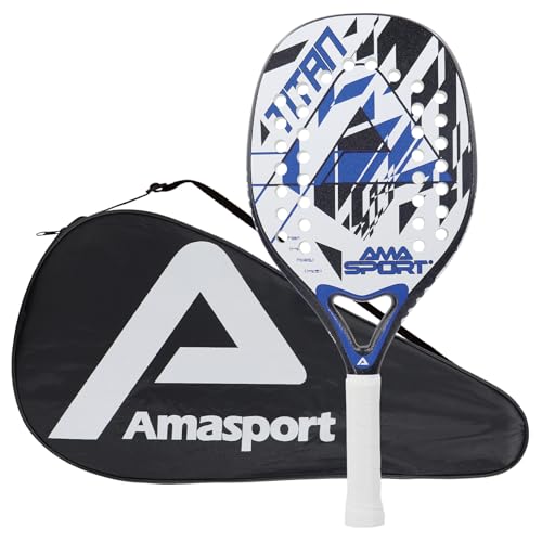 Raqueta de Beach Tennis AMA SPORT Carbono con Núcleo de EVA