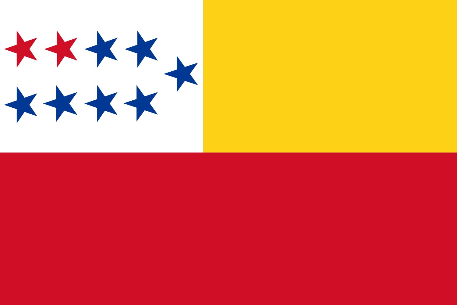 Drapeau paysage de Chone grand modèle horizontal pavillon Ciudad de Chone