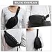 Waist Bag for Kids, Cute Fanny Pack for Little Boys Girls, Adjustable Waist Pack Small Chest Crossbody Purse, Fashion Kids Bum Bag Lightweight Chest Bag Princess Mini Bags (Black)