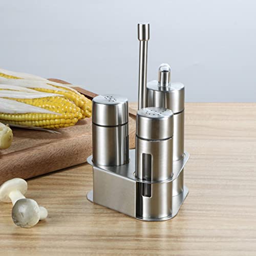 image for Generic Salt Shakers for Kitchen | Seasoning Dispenser with Shelf - Th