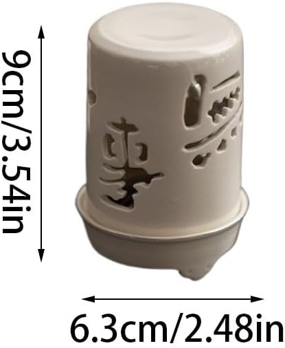 Incense Burner Ceramic Incense Burner Household Candle Holder Chinese Style Zen Incense Burner Incense Ornaments Incense Stick Holder