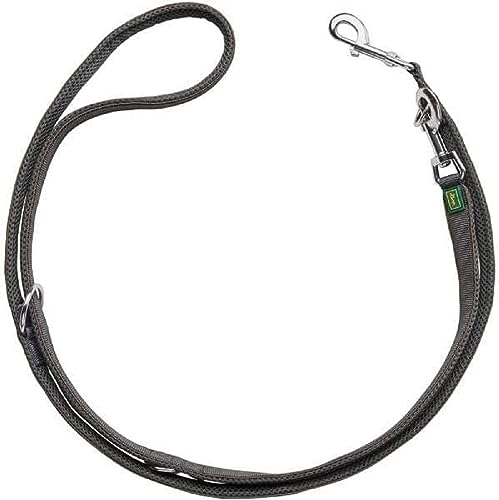 HUNTER Verstellbare Führleine Divo 25/200, braun/grau