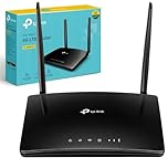 TP-Link TL-MR6400 4G LTE WiFi Router, SIM Card Slot, 4G Router, 4 LAN Ports, Up to 32 Devices, 2 Antennas, Plug&Play, Parental Controls, Home/Remote, QoS Priority, WAN Connection Backup