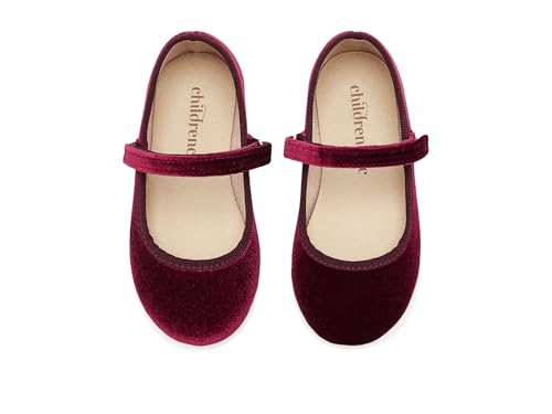 Childrenchic, Girls, Cassie (Infant/Toddler/Little Kid/Big Kid), Burgundy, 7, Medium, Toddler by Childrenchic - Image 2