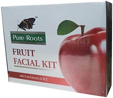 Kit facial de frutas ingredientes naturales y orgánicos adecuados para todo tipo de piel, 2.82 oz con loción de aloe vera complementaria