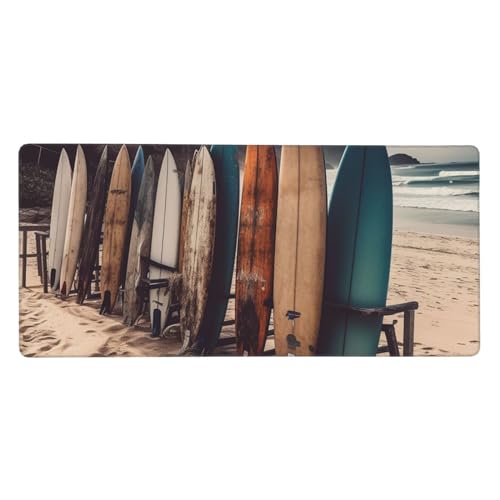 Tapis de souris bureau Boards On The Beach grand format déco