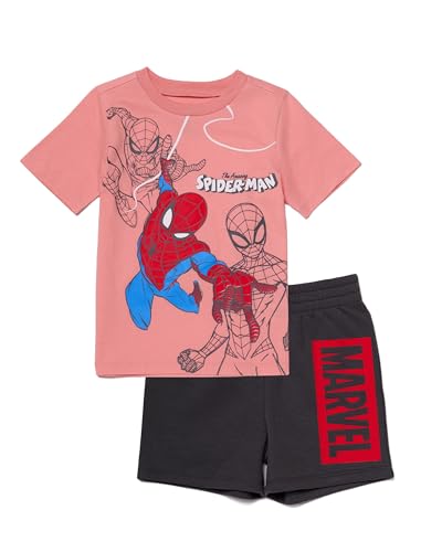 Image of Marvel boys Spiderman Crew Neck Short Set