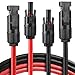 Produktbild Solarkabel Verlängerung 4mm², 5M Solarpanel Adapterkabel, MC4 Solarstecker für Stecker Solaranlage Solarzellen Photovoltaik Montage, Stecker PEBA Verlängerungskabel
