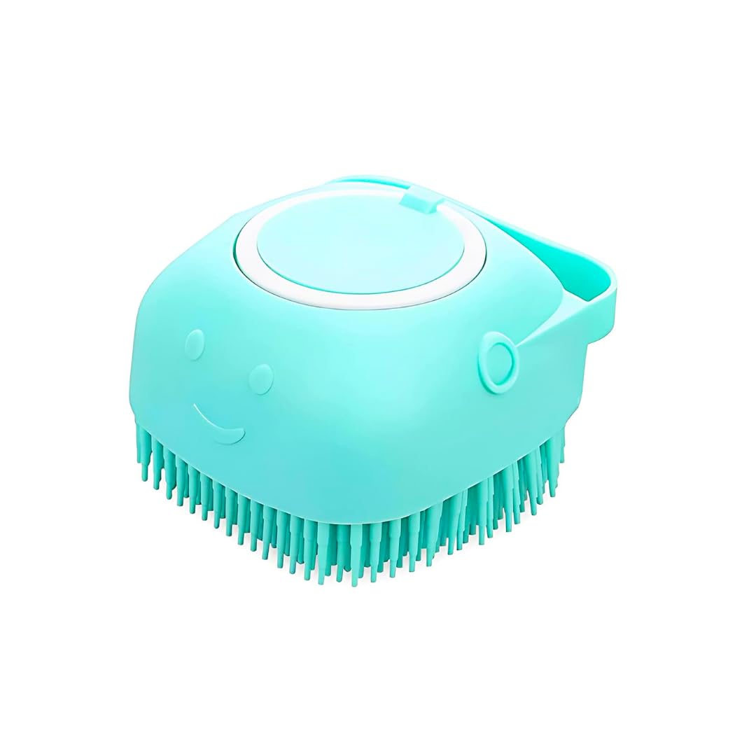 Richpet Soft Dog Brush, Silicone Dog Bath Brush/Body Scrubber for Grooming & Bathing with Shampoo Dispenser, Dog Shampoo Brush (B0CYQ4GN3Z) Amazon Price History, Amazon Price Tracker