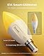 Govee Smarte Glühbirne E14, RGBWW LED Lampe, Funktionieren mit Matter, Alexa, Google Assistant, Smart Bulb E14 Glühbirne 450LM, dimmbare mit 16 Millionen DIY-Farben, 54 Szenen, 2 Stück