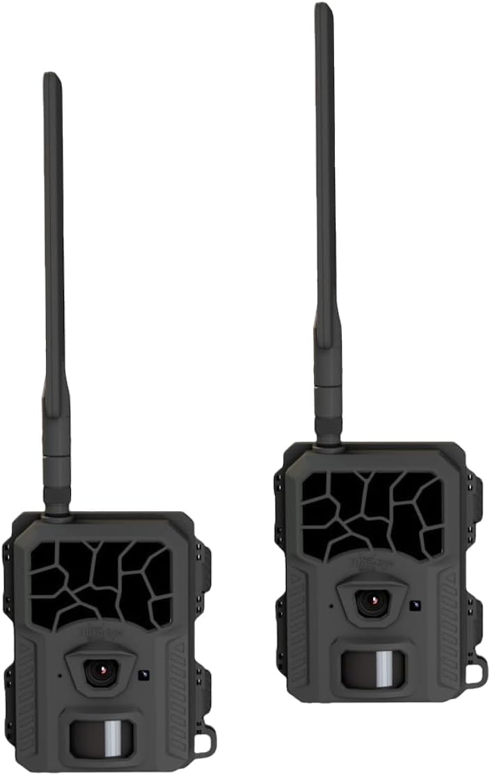 WiseEye Mini Cam 2-2 Camera Bundle - with MultiCarrier Technology WiseEye MiniCam 2 Bundle 12MP Cellular Trail Camera with HD Video & HuntControl Technology