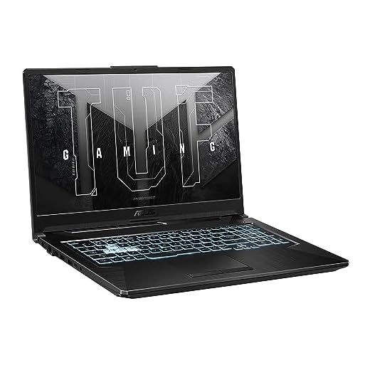 ASUS TUF F17 Gaming Laptop, 17.3" 144Hz FHD IPS-Type Display, Intel Core i5-11400H Processor, GeForce RTX 3050, 8GB DDR4 RAM, 512GB PCIe SSD, Wi-Fi 6, Windows 11 Home, FX706HCB-ES51,Graphite Black