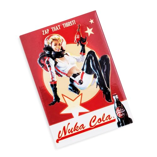 Imán decorativo redondo Nuka-Cola 4 pulgadas