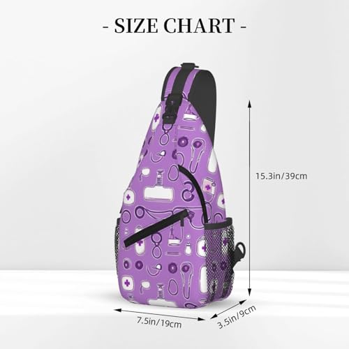 Mochila bandolera para senderismo y viaje negra unisex miniatura 3