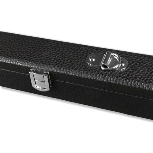ModouString Violin Viola Cello Bow Case with Sturdy Handles,Lock Solid wood body Velvet lining Strong Light Hard (2 pcs bows)
