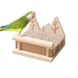 Conçu pour les espaces intérieurs et extérieurs: résistant à l'usure typique permettant d'utiliser dans les cages Aviaries et les de jeux d'oiseaux en plein air offrant un centre d'activité polyvalent pour les oiseaux pour animaux de compagnie