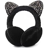 katmerio Winter Ohrenschützer Kinder, Einstellbar Ohrenwärmer Mädchen Winter Warme Ohrewärmer, Weiche Kälteschutz Earmuffs für Outdoor Aktivitäten im Winter