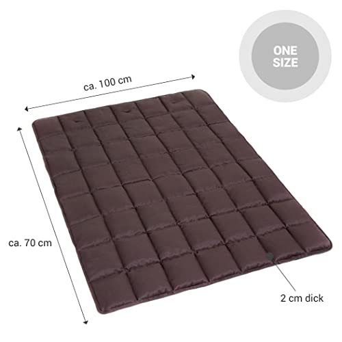 Doctor Bark Portable Hundedecke, praktische Reisedecke, Allergiker geeignet - waschbar bei 95°C Größen erhältlich
