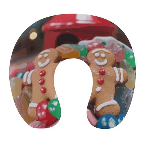 Almohada de viaje memory foam tamaño único tipo U miniatura 1