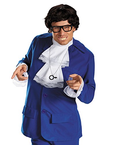 Austin Powers Deluxe Accessory Kit, Mens Costume