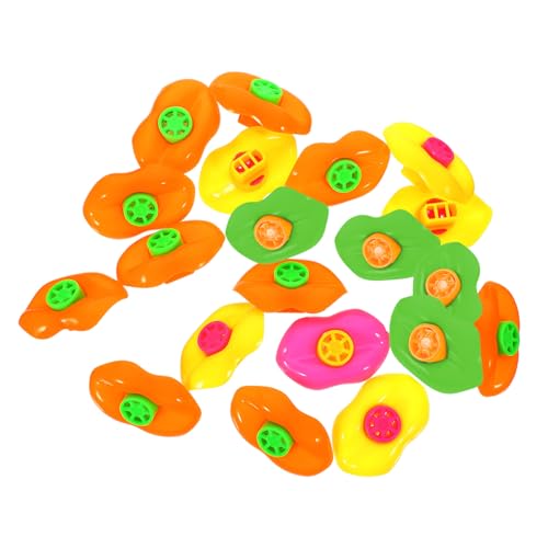 COSMEVIVI 20piezas Silbatos Forma De Labios De Plástico Para Niña Juguetes Educativos Y Favoritos De Fiesta De Cumpleaños Colores Brillantes Para Niña