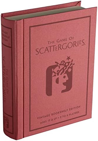 WS Game Company Scattergories Vintage Bookshelf Edition