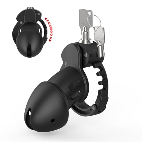 Cage de Chasteté Pénis Sex Toys Taille 7 en 1, Cages de Chasteté Sex Toýs Homme Anneaux de Pénis Réglable pour Empêcher L'érection, Retenue et Bondage SM avec de Chasteté Sex Toýs Couple