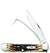 CASE XX WR Pocket Knife Amber Jigged Bone Equestrian's Knife Item #144 - (6254Hp SS) - Length Closed: 4 1/8 Inches