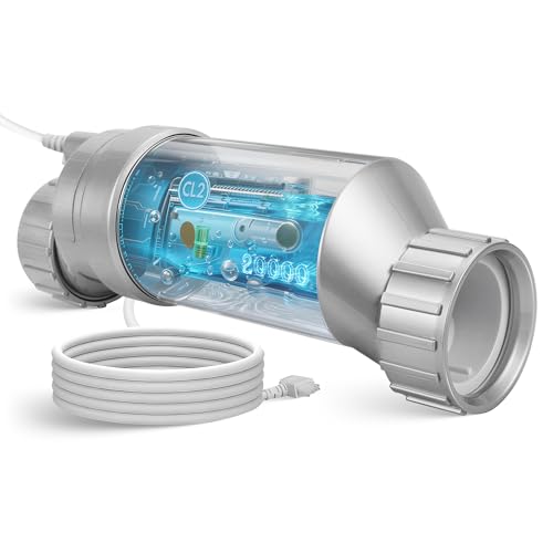 Salt Cell Fits for Hayward W3T-Cell-5 TurboCell Salt Chlorination Cell, Salt Cell for Pool up to 20,000 Gallons