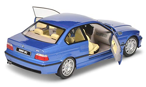 Solido S1803901 Bmw E36 Coupé M3, 1990, Modellino Auto, Scala 1:18, Blu - 3