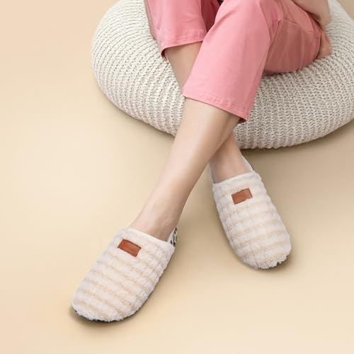 Image of Tanamo House Slippers for Women Men Indoor Barefoot Slippers Socks Slip on House Shoes Cozy Comfy Slippers for Home Bedroom Travel Yoga