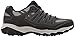 Skechers mens Afterburn M. Fit fashion sneakers, Charcoal/Black, 10 US