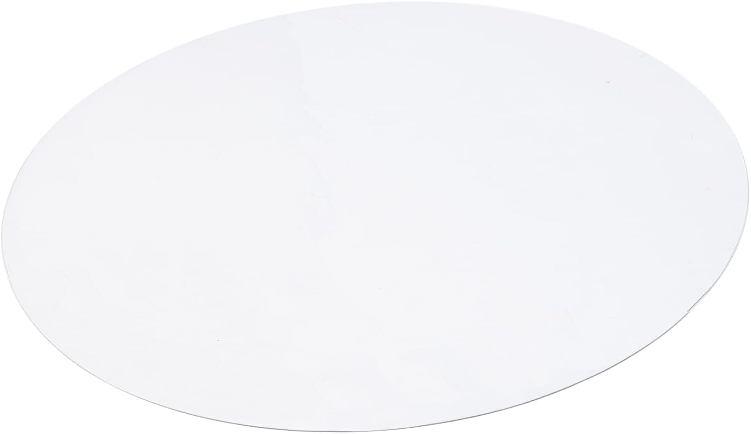 Transparent Round Table Cover PVC Protector Clear Tablecloth for Home Restaurant Party Wipeable and Table Protector Thick Reusable
