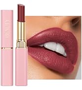AOJUIGO Lustrous Matte Lipstick for Women,Moisturizing Tinted Lip Balm, Ultra-Rich Color, Lightwe...