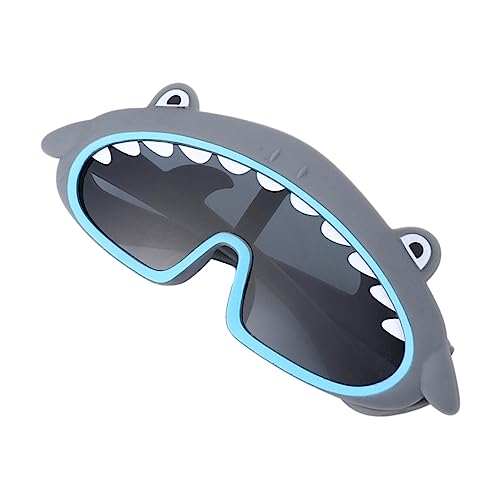 ibasenice 1 Peça Óculos Em Forma De Tubarão Óculos De Sol De Praia Vestido De Baile Infantil Óculos