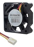Dimensioni: 40 x 40 x 10 mm Ventola di raffreddamento in plastica DC 12 V per computer case 12 VDC ventola di plastica 3 pin 40 mm x 40 mm x 10 mm